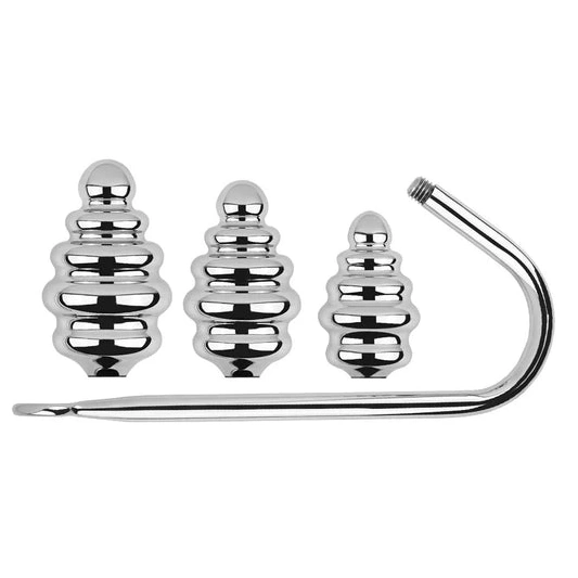 GreatBenefit Set Hook Ribbed Anal 8826 Screw-in 1115